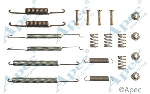 APEC BRAKING priedų komplektas, stabdžių trinkelės KIT874